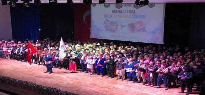 Halk Oyunları Ekibi Ankara’da Menteşe’yi Temsil Etti