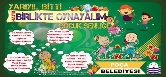 Yarıyıl Tatilinde Çocuk Şenliği