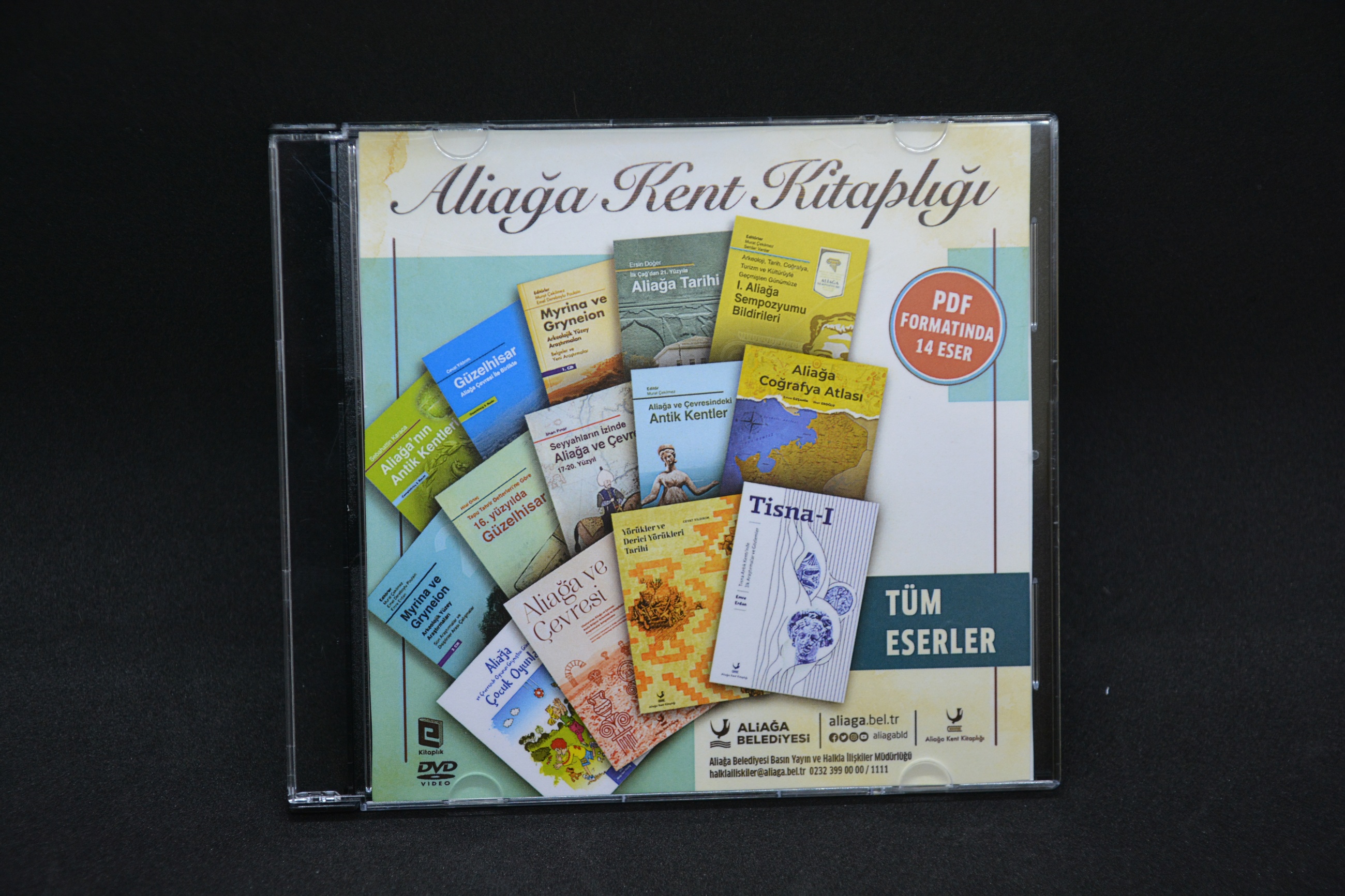 Aliağa Kent Kitaplığı’nın Tüm Serileri Tek DVD’de Toplanıyor