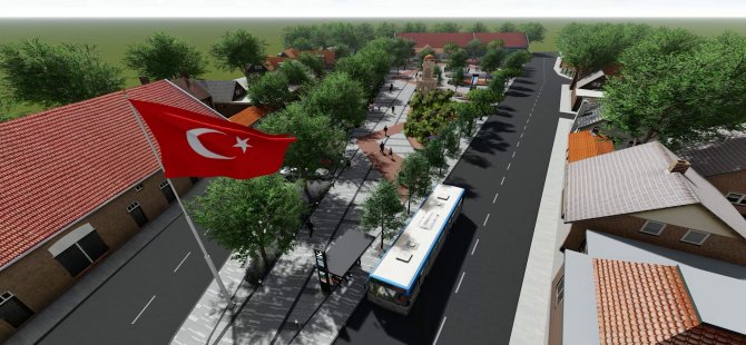Aliağa Belediyesi’nden Helvacı’ya Tarihi Meydan Projesi