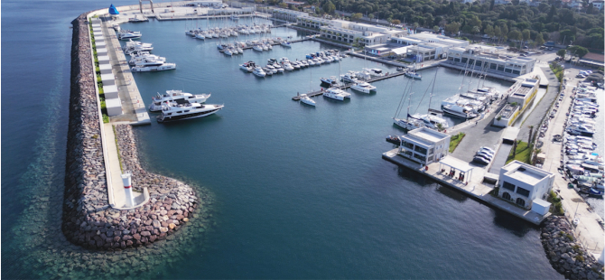 Kuzey Ege'nin yeni marinası Oasis Marina Yeni Foça açıldı