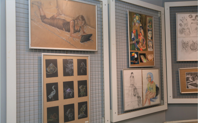 Yedi öğrenciden “Yedili Yansıma” sergisi