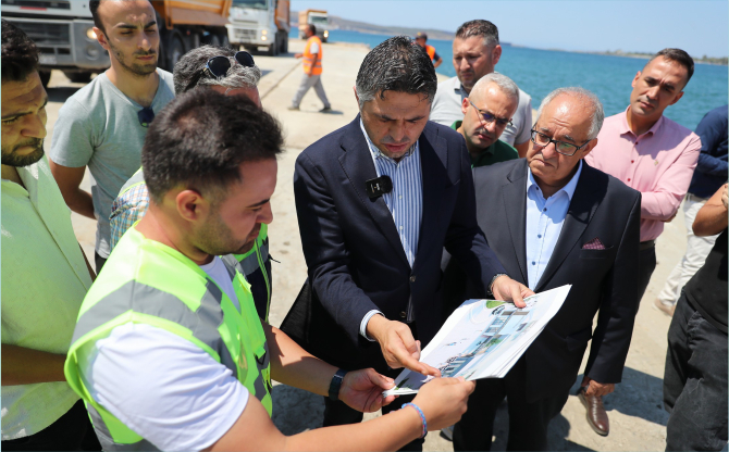 Aliağa Yolcu İskelesi İçin Çalışmalara Başlandı