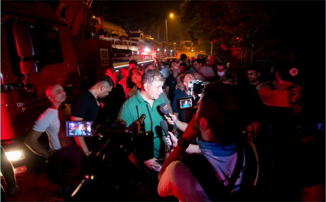 Tugay:“Belediyemizin tüm birimleriyle sahadayız”