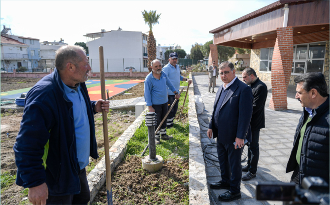 Çandarlı Sosyal Tesisleri ilkbahara hazır