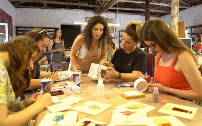 Kadın Girişimciler Aliağa’da Sanatta İlklere İmza Atıyor