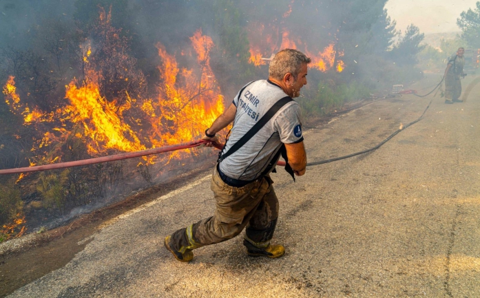 İzmir’de yaz sezonu öncesi yangın alarmı