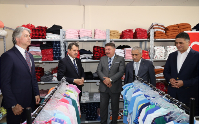 İzmir Ceza İnfaz Kurumları Kampüsü'nde "Kızılay Butik" Hizmete Açıldı