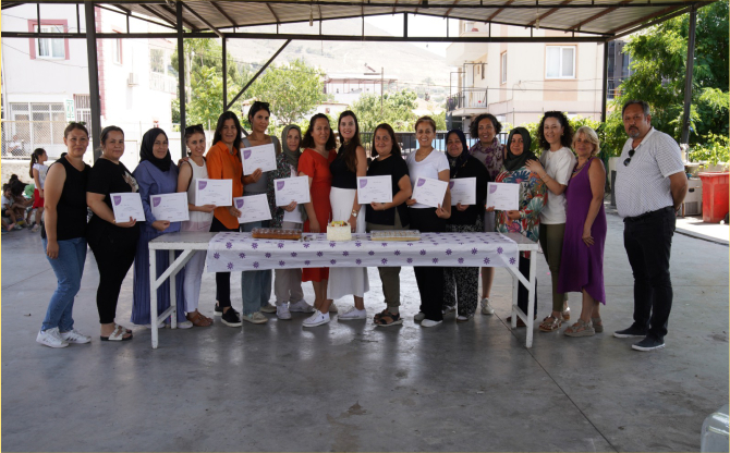 Aliağa Belediyesi’nden Helvacı’da Annelere Özel Eğitim