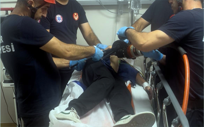 İzmir İtfaiyesi'nden hayat kurtaran harekâtı