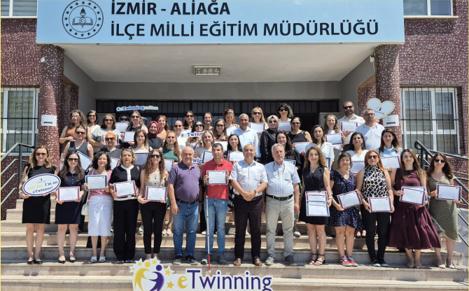 Aliağa’da eTwinning Kalite Etiketi Töreni Gerçekleştirildi