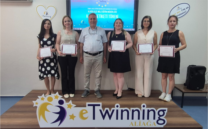 Aliağa’da eTwinning Kalite Etiketi Töreni Gerçekleştirildi