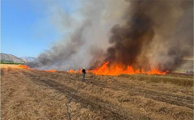 İzmir İtfaiyesi oğlu 48 dakikada 220 yangına müdahale etti