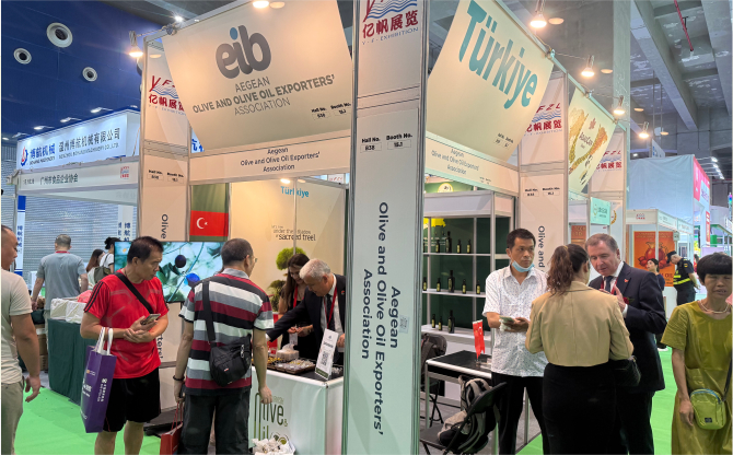 Türk zeytin ve zeytinyağı sektörü Çin pazarı vitrin çıktı