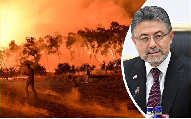 Bakan Yumaklı'dan Aliağa Yangını Sonrası Uyarı