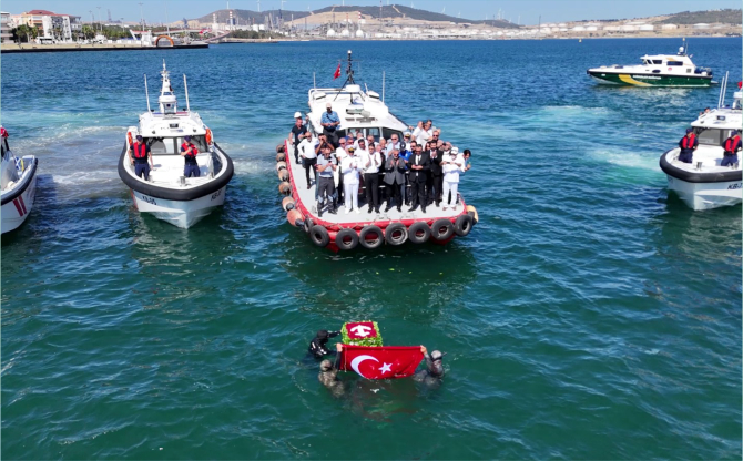 Aliağa'da Denizcilik Ve Kabotaj Bayramı Coşkuyla Kutlandı