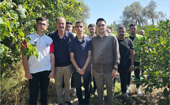 İzmir Ülkü Ocakları’ndan Orman Yangınları Sonrası Anlamlı Adım!