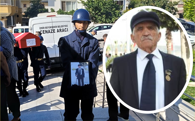 Kore Gazisi Mehmet Karabulut, askeri törenle son yolculuğuna uğurlandı