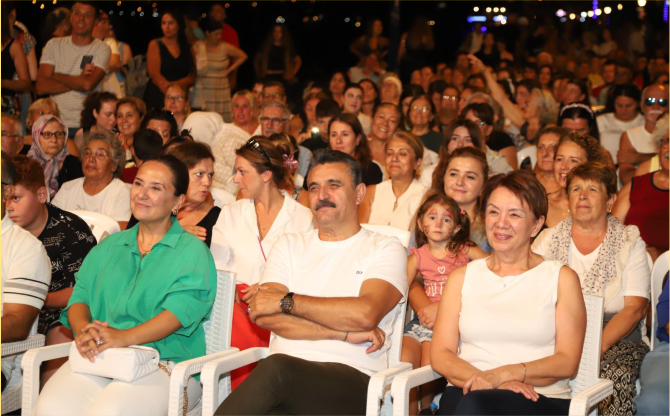 Çandarlı, unutulmaz bir akşam yaşadı