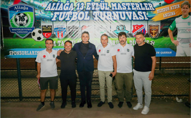 Aliağa 13 Eylül Masterler Futbol Turnuvası Başladı