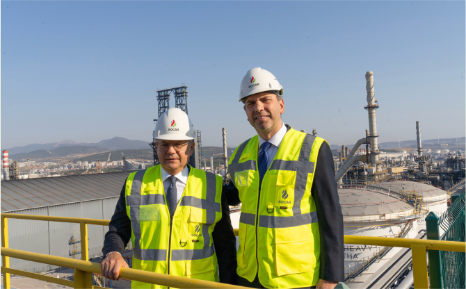 Türkiye ve Azerbaycan Enerji Bakanları, SOCAR Tesislerini Ziyaret Etti