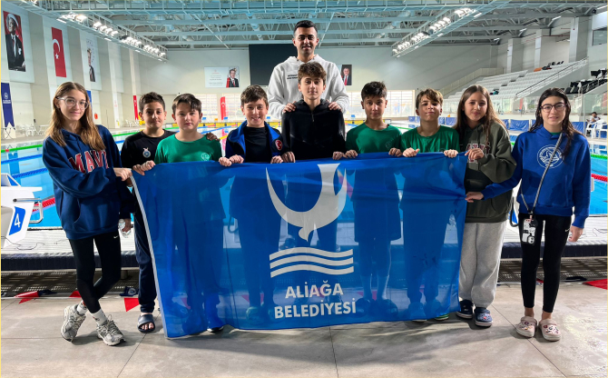 Aliağalı Yüzücüler Geleneği Bozmadı: Aliağa Yine Türkiye Finallerinde