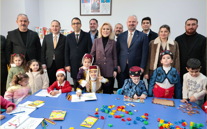 Menemen Belediyesi Seyrek Anaokulu coşkulu törenle açıldı