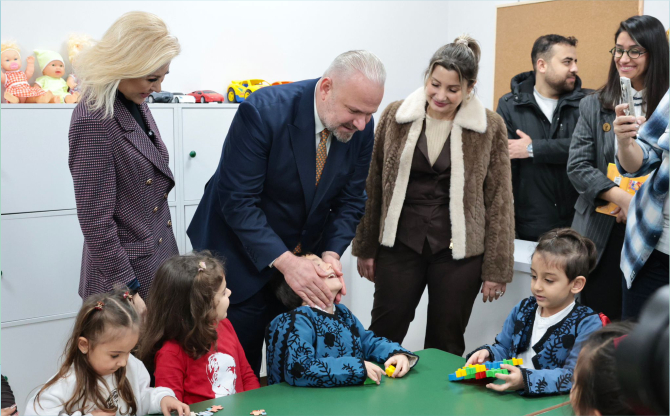 Menemen Belediyesi Seyrek Anaokulu coşkulu törenle açıldı