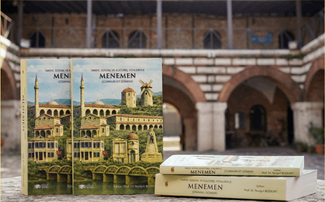 Menemen tarihi 2 cilt kitap oldu