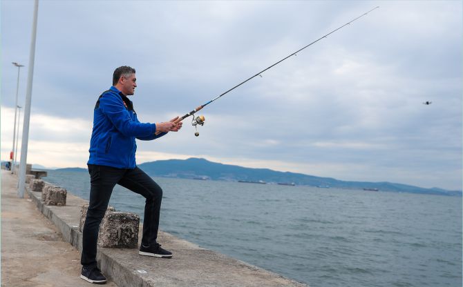 Aliağa’da At-Çek Balık Avı Festivali Coşkusu Yaşandı