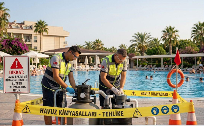 Havuz Kimyasallarındaki Tehlikeye Dikkat!
