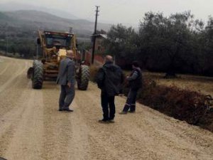 Alifakı Mahallesi’nin Yolunda Hummalı Çalışma