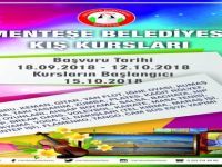Menteşe’de 23 Branşta Ücretsiz Kurs
