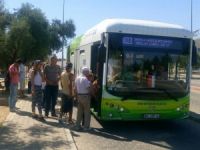 Büyükşehir’in Elektrikli Otobüsü Hizmete Başladı