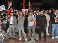 ASTOK'tan " Soykırıma Hayır Filistin'e Destek, Siyonizme Lanet" mitingi