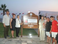 Dikili’de anlamlı park açılışı : Orkut Baysal adıyla yaşayacak