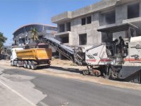 Aliağa’da Necmettin Giritlioğlu Caddesi Baştan Sona Yenileniyor