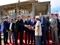 Biga Ağaköy Yerleşkesi Camisinin Temel Atma Töreni Gerçekleştirildi