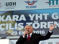 Başbakan Yıldırım: Türkiye’yi Hızlı Tren Ağlarıyla Birleştirdik