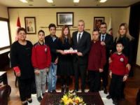 Özel Çocuklardan Başkan Zolan’a Özel Ziyaret