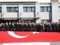 Cumhurbaşkanı Erdoğan Şehitlerin Cenaze Törenine Katıldı